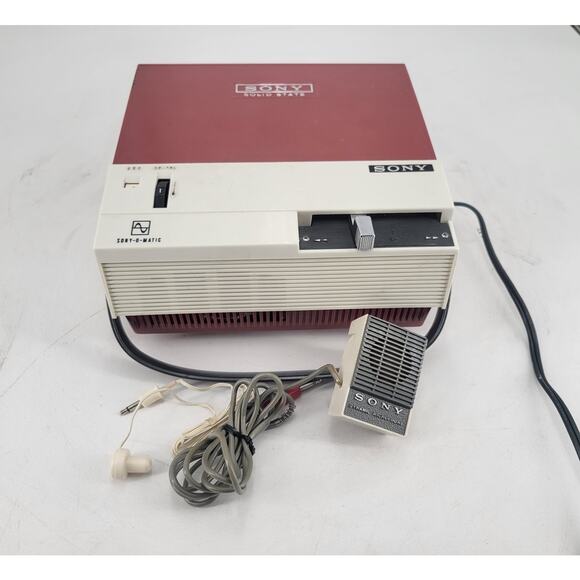 Sony TC-123 Sony-O-Matic Mini Tape Recorder Reel-to-Reel VINTAGE REPAIRED